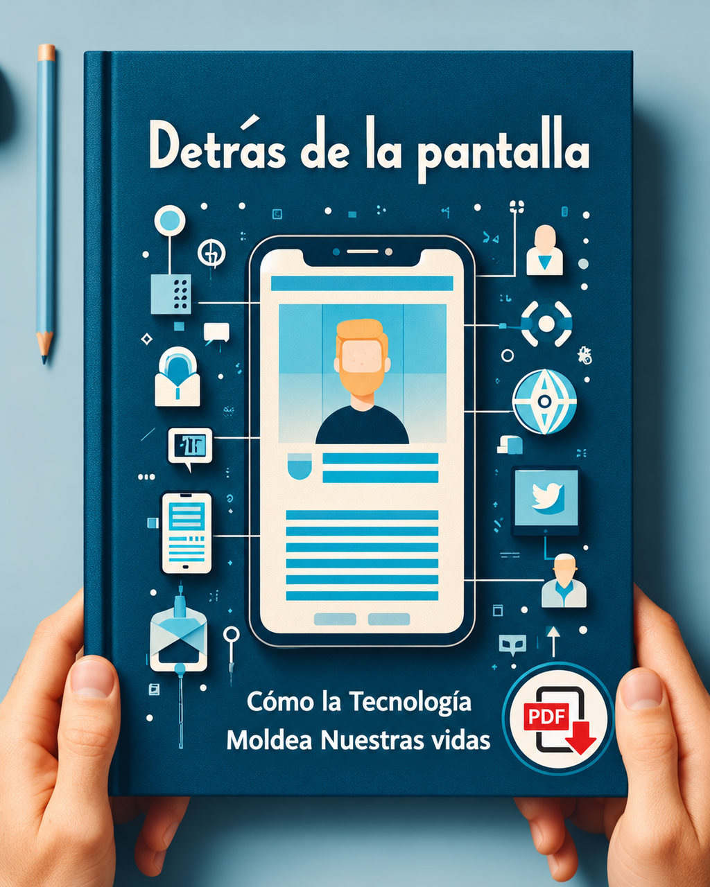 Detrás de la pantalla — portada